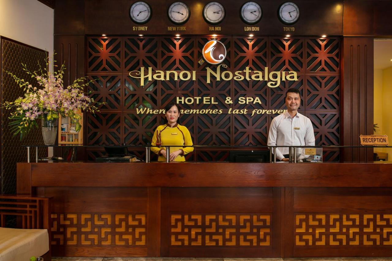 Hanoi Nostalgia Hotel & Spa Екстериор снимка